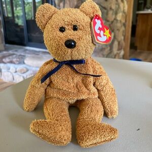 NWT BEANIE BABY - FUZZ DOB 7/23/98